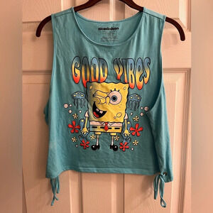 SPONGE BOB~GRAPHIC TEE~NICKELODEON~NWOT~XL
